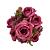 Buque De Rosas Com Complemento Pink Decoração Flores - Imagem 1