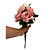 Buque Rosas Rosas Decoração Flores Artificiais Festas - Imagem 2