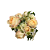 Buque De Rosas Botão Champagne Decoração Flores Artificiais - Imagem 3