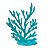 Alga MDF Mod 4 Verde Água Decoração MDF Fundo Do Mar - Imagem 3