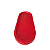 Bandeja Bahamas Oval Vermelho Fosco Decoração MDF - Imagem 2