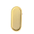 Bandeja Bahamas Oval Amarelo Candy Fosco Decoração MDF - Imagem 3