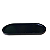 Bandeja Bahamas Oval Preto Fosco Decoração MDF - Imagem 1
