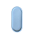 Bandeja Bahamas Oval Azul Candy Fosco Decoração MDF - Imagem 3