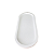 Bandeja Bahamas Oval Branco Fosco Decoração MDF - Imagem 3