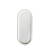 Bandeja Bahamas Oval Branco Fosco Decoração MDF - Imagem 2