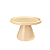 Boleira Cone Plástico 21Cm Bege Decoração Para Bolos - Imagem 1