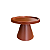 Boleira Cone Plástico 21Cm Marrom Decoração Para Bolos - Imagem 2