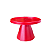 Boleira Cone Plástico 21Cm Vermelho Decoração Para Bolos - Imagem 1