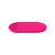 Bandeja Oval Plástico 22X13 Pink Decorativa Para Mesa Festa - Imagem 1