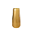 Vaso Ceramica França Dourado Decoração Festas Flores - Imagem 2