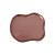 Bandeja Orgânica Dubai Plástico Rose Gold Mod 3 Decorativo - Imagem 2