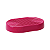 Bandeja Alegra Oblonga Frisada Magenta Decoração 24x16 - Imagem 2