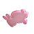 Bandeja Coelho Só Boleiras Rosa Bebê Decoração Pascoa - Imagem 2