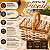 Cesta Picnic de Vime Mini Enfeite Decorativa Festas - Imagem 6