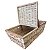 Cesta Picnic de Vime GG Enfeite Decorativa Festas - Imagem 3