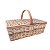 Cesta Picnic de Vime Grande Enfeite Decorativa Festas - Imagem 2