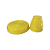 Prato Alegra Amarelo Boleira De Doces Desmontável Decorativo - Imagem 2