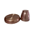 Prato Alegra Rose Gold De Doces Desmontável Decorativo - Imagem 2