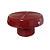 Prato Alegra Vermelho Boleira Doces Desmontável Decorativo - Imagem 1