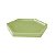 Bandeja Sextavada Plastico Grande Verde Eucalipto Decorações - Imagem 3