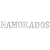 Kit Letras De Led NAMORADOS Plastico Branco 22CM Decoração - Imagem 1