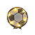 Bola De Futebol Plástico De Led Decoração Festas - Imagem 1