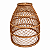 LUMINARIA DE VIME CARACOL MEDIA SEM VERNIZ - Imagem 5