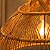 Luminaria De Vime Filó Pendente Rústico Decoração Ambientes - Imagem 6
