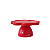 Boleira Flower Só Boleiras Pequeno 23x12 Vermelho  Decoração - Imagem 1