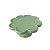 BOLEIRA FLOWER SO BOLEIRAS PEQUENO 23X12 FOSCO VERDE MENTA - Imagem 2