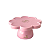BOLEIRA FLOWER SO BOLEIRAS PEQUENO 23X12 FOSCO ROSA BEBE - Imagem 1