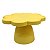 BOLEIRA FLOWER SO BOLEIRAS MEDIO 23X15 FOSCO AMARELO BUTTER - Imagem 1