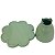 BOLEIRA FLOWER SO BOLEIRAS MEDIO 23X15 VERDE MENTA - Imagem 2