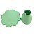 BOLEIRA FLOWER SO BOLEIRAS MEDIO 23X15 VERDE CANDY - Imagem 3