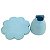 BOLEIRA FLOWER SO BOLEIRAS MEDIO 23X15 AZUL BEBE - Imagem 3