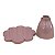 BOLEIRA FLOWER SO BOLEIRAS MEDIO 23X15 NOZ MOSCADA - Imagem 3