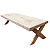MESA PICNIC PINUS 1,30X0,50 - Imagem 3