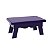 BANQUINHO PLASTICO ROXO - Imagem 2