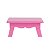 BANQUINHO PLASTICO ROSA CLARO - Imagem 1