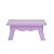 BANQUINHO PLASTICO LILAS CANDY - Imagem 1