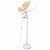 Borboleta led bivolt 40cm movimento com pedestal chão - Imagem 2