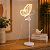 Borboleta led bivolt 40cm movimento com pedestal chão - Imagem 1