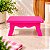 BANQUINHO PLASTICO PINK - Imagem 1