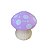 COGUMELO CERAMICA ROSA BEBE GRAMA VERDE - Imagem 3