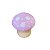COGUMELO CERAMICA ROSA BEBE GRAMA BEGE - Imagem 2