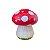 COGUMELO CERAMICA VERMELHO GRAMA VERDE - Imagem 1