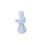 Mini Anjo Branco Biblia Estatueta Decorativa Totem - Imagem 2