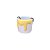 Cachepot Balde De Tinta Amarelo Candy Festa - Imagem 1