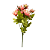 Buque flor do Campo Rosa Bebe Flor Artificial Decoração - Imagem 3